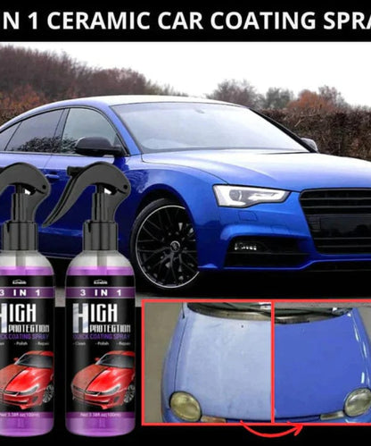 High Protection 3 in 1 Car Ceramic Coating Spray