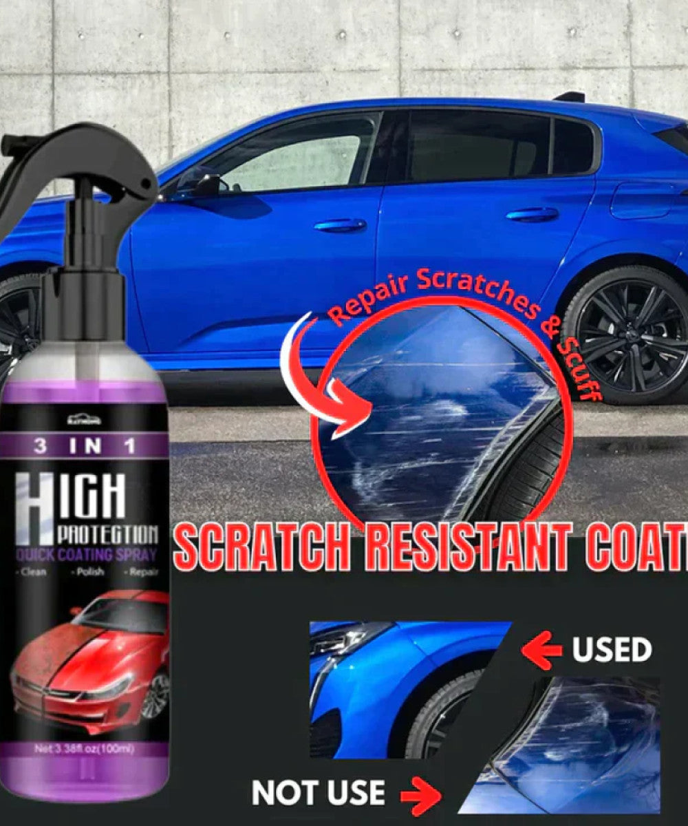 High Protection 3 in 1 Car Ceramic Coating Spray