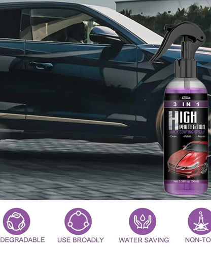 High Protection 3 in 1 Car Ceramic Coating Spray